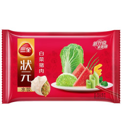 三全 状元水饺/素水饺/山东苹果组合