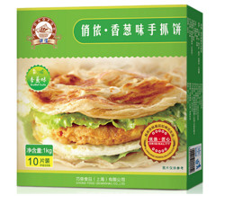 俏侬 手抓饼 葱香味 1kg 2件+原味 1kg 9件