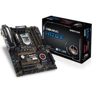  BIOSTAR 映泰 GAMING H170T 主板（Intel H170/ LGA 1151)