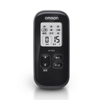 OMRON 欧姆龙 低频治疗器按摩仪 家用理疗仪HV-F021（黑色）