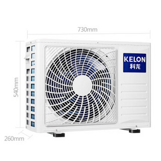 KELON 科龙 KFR-26GW/EFVEA1(1N17) 1匹 变频冷暖 壁挂式空调