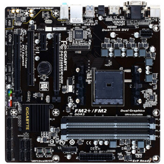  GIGABYTE 技嘉 F2A88XM-D3H主板 (AMD A88X/Socket FM2+)