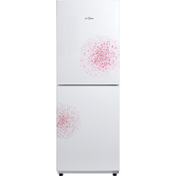 美的(Midea)169升 家用双门冰箱 低温补偿 HIPS环保内胆 时尚外观 母婴小冰箱 BCD-169CM(E)