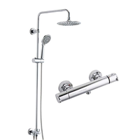 Enzorodi 安住 ERF00425CP 全铜主体两出水恒温淋浴花洒柱