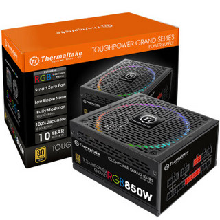 Thermaltake 曜越 ToughpowerRGB 850W 额定850W 全模组 电源（80PLUS金牌）