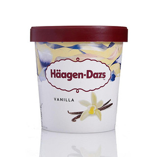 Häagen·Dazs 哈根达斯大杯组合包2*500ml（香草+草莓）