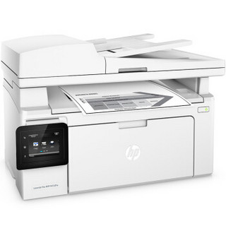 HP 惠普 LaserJet Pro MFP  M132fw 黑白激光一体机 (黑白激光、打印 扫描 复印 传真、A4、有线&无线，USB、鼓粉分离式硒鼓)