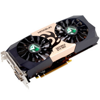  MAXSUN 铭瑄 GTX960 巨无霸 4G GDDR5显卡