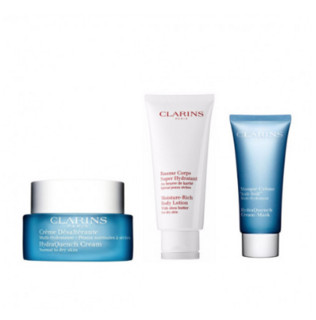 CLARINS 娇韵诗 恒润奇肌保湿套装（身体乳30ml+面霜50ml+面膜15ml） 