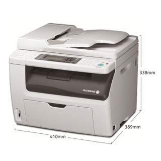 FUJI xerox 富士施乐 CM215fw 彩色激光一体机 (彩色激光、家庭打印，照片打印，家庭办公，小型商用，大型办公，其他、打印 扫描 复印 传真、A4、有线，有线&无线，USB，移动APP打印、鼓粉分离式硒鼓)