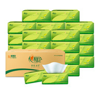 心相印 茶语丝享系列 抽纸 3层*120抽*24包(190*161mm)