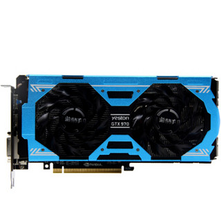  yeston 盈通 GTX970 4G D5 游戏高手 显卡