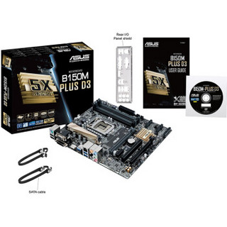  ASUS 华硕 B150M-PLUS D3 主板（ Intel B150/LGA 1151）