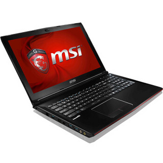 MSI 微星 GP62 15.6英寸 游戏本(i7-5700HQ 8GB 1TB GTX950M 2G)黑色