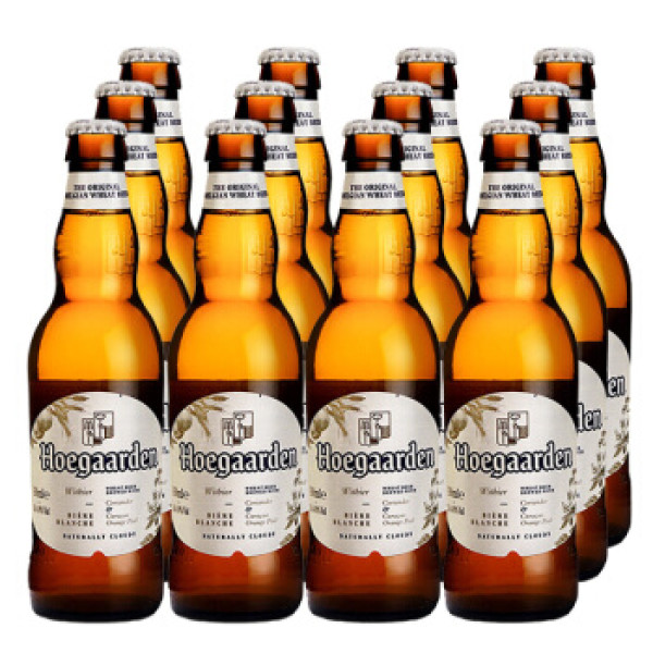 商品hoegaarden 福佳白 比利时小麦啤酒 330ml*12瓶