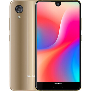 SHARP 夏普 AQUOS S3 mini 4G手机 6GB+64GB 流萤金