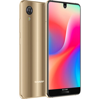 SHARP 夏普 AQUOS S3 mini 4G手机 6GB+64GB 流萤金