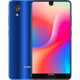 夏普 S3 mini 全面屏 极光蓝 6GB+64GB 手机