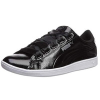 PUMA 彪马 Vikky Ribbon 女士休闲运动鞋 366417-01 黑色 37.5