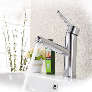 haili海立卫浴81015抽拉式面盆龙头