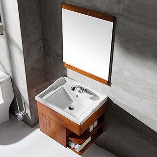 enzo rodi 贝朗安住 erv52627w-q-t 栗色带镜橡木浴室柜 (600mm宽)