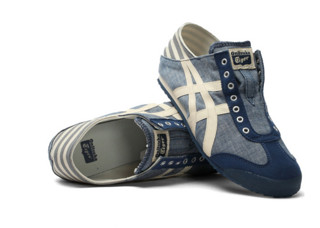 鬼塚虎 （Onitsuka Tiger） 男女款 MEXICO 66经典款运动休闲鞋 TH342N-4202 天蓝色/米白色 38