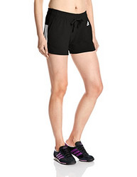 adidas 阿迪达斯 运动型格 女士运动短裤