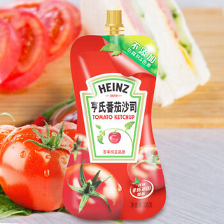  Heinz 亨氏 番茄沙司 320g *2袋+香甜沙拉酱 200g