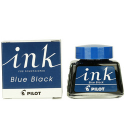 PILOT 百乐 INK-30 非碳素墨水 蓝黑色 30ml *3件