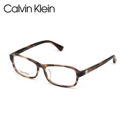 Calvin Klein光学眼镜架正品时尚全框男女板材近视眼镜CK5851A 玳瑁 镜框+A4 1.60依视路非球面镜片(现货)+凑单品