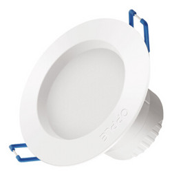 欧普照明（OPPLE）LED筒灯天花灯 3瓦PC象牙白6000K白光 开孔7-8厘米 *3件