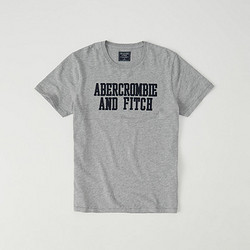 Abercrombie & Fitch 196145 AF 男士贴花T恤