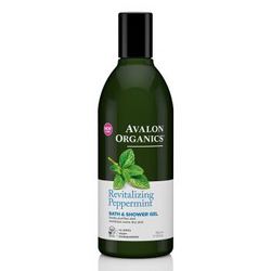 AVALON ORGANICS 阿瓦隆 薄荷精油有机沐浴露 355ml *3件