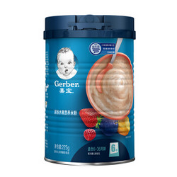 Gerber 嘉宝 缤纷水果营养米粉 2阶段 225g *2件