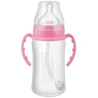 BABISIL 贝儿欣 BS4700 宽口奶瓶 粉色 300ml