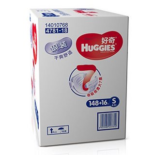 HUGGIES 好奇 银装系列 纸尿裤 S82片*2包