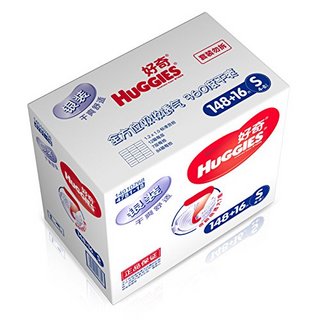 HUGGIES 好奇 银装系列 纸尿裤 S82片*2包