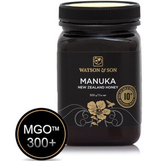 WATSON & SON 沃森麦卢卡蜂蜜 沃森 MANUKA 10+ 麦卢卡蜂蜜  500g