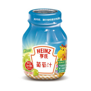  Heinz 亨氏 葡萄汁 1段 118ml