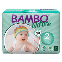  BAMBO 班博 自然系列 婴儿纸尿裤 XS 30片