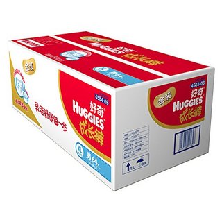 HUGGIES 好奇 金装系列 拉拉裤 XL64片 男宝宝