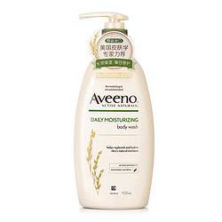 Aveeno 天然燕麦 成人日常保湿沐浴露 532ml（赠婴儿润肤乳30g） *6件