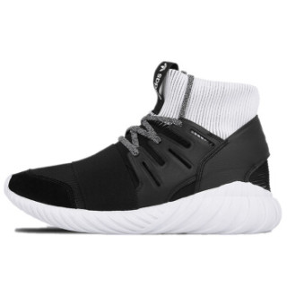 adidas 阿迪达斯 BA7555 TUBULAR DOOM 男女款休闲运动鞋 黑/白 40码