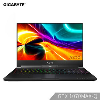  GIGABYTE 技嘉 赢刃 Aero15X 15.6英寸游戏本（i7-8750H、16GB、512GB、GTX1070 Max-Q、144Hz）