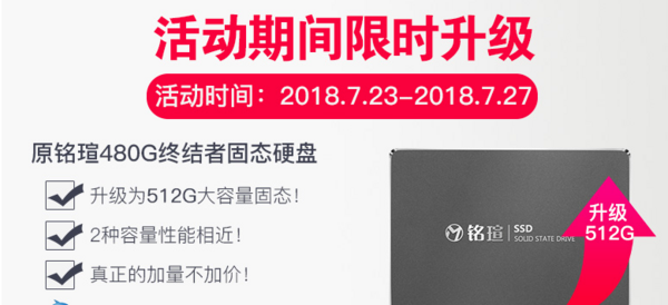 MAXSUN 铭瑄 终结者 固态硬盘 512GB