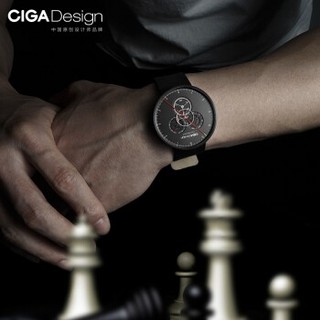 CIGA Design I系列 I011-BLBL-1 男士石英手表