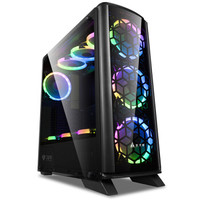 GOLDEN FIELD 金河田 峥嵘R6 ATX机箱(单侧透)