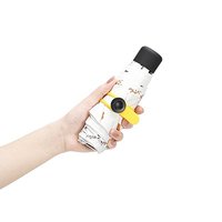 kavar 米良品 零透五层黑胶遮阳伞 白色