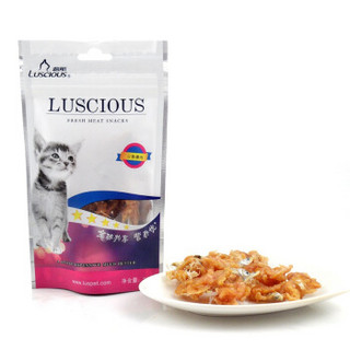 luscious 路斯 公鱼缠肉猫零食 35g