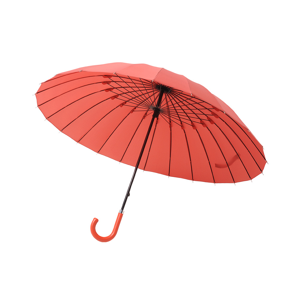mabu 古典长柄雨伞 24骨 红色
